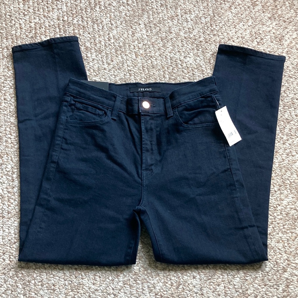 J Brand jeans, high rise, size 27, black, ruby high rise, NWT, MSRP $188